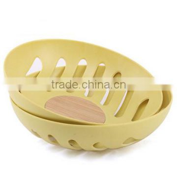 Eco-friendly Bamboo fiber Bread basket