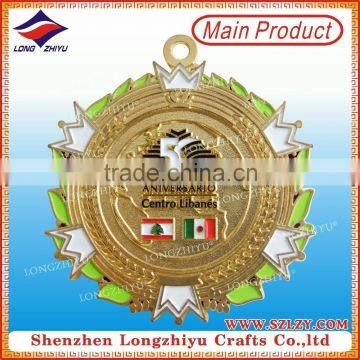 Custom high quanlity metal medal for Aniversario