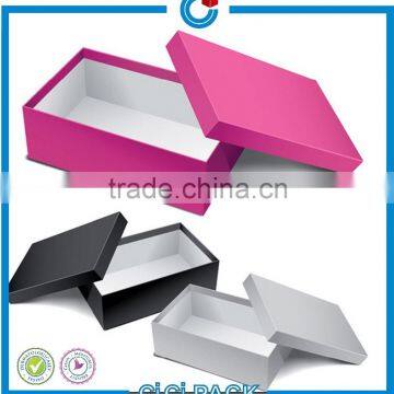 promotional custom printed shoe box packaging