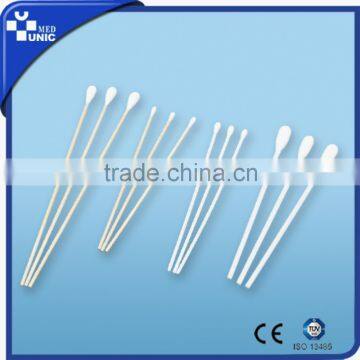 With CE FDA ISO certificated China Wooden Sterile Cotton Tipped Applicator
