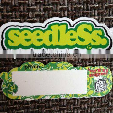 both sides printed adhesive stickers(M- A132)