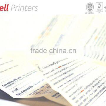 Single color promotional leaflet printing from Indian printer