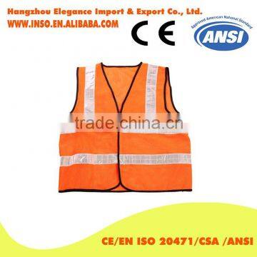 Driver Safety Jacket Reflective Vest For Running Or Cycling Traffic Industrial Working Safety Clothing