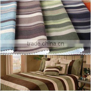 Polyester suede fabric for home textile