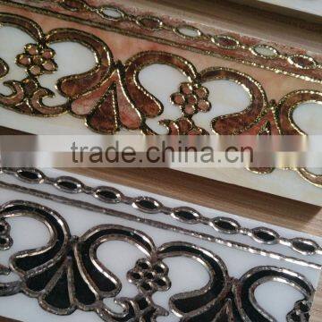 Hot Sale Ceramic Porcelain Golden Border 300*70mm photo-2