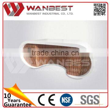 Round Curved Manager Office Desk Table photo-2