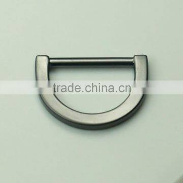 Manufacture Metal Black Strap Keeper Rectangle Buckle Internal 25mm photo-3