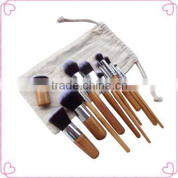 China factory 11pcs personalized makeup brush set