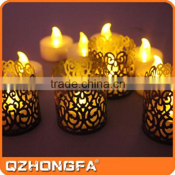 Beautiful Paper Wrap Flameless LED Candle Tea Light