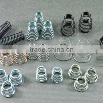 Metal spiral tower spring