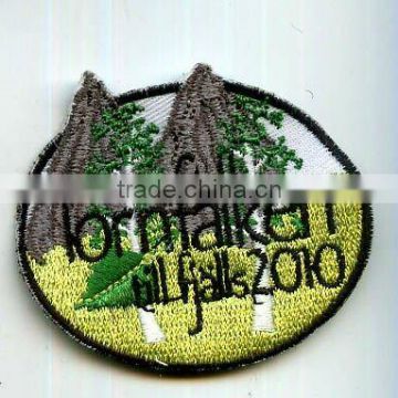 Hot Sale Embroidery Scenery patch