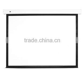 Electric Black Inflatable Roll up Projection Screen Vinyl Fabric photo-2