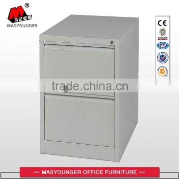 High Quality Anti-tilt Construction 2 Drawers Vertical Steel Filing Cabinet photo-5