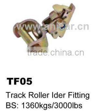 TF05 Track Roller Ider Fitting yellow zinc plated