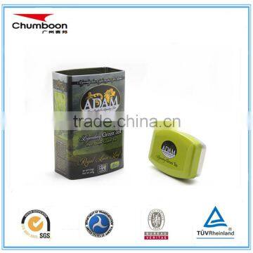 Doulbe Lid Rectangle Tea Tin Box photo-2