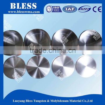 Purity above 99.95% polished electric vacuum device tungsten crucible