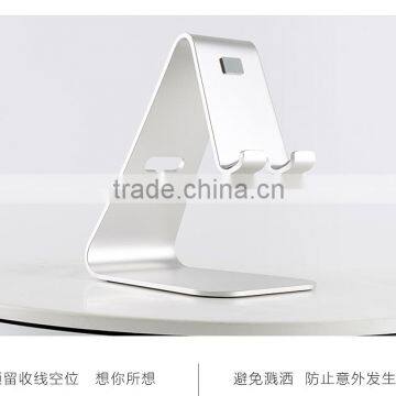 Aluminum Desktop Mobile Phone Tablet Stand, Nano Micro Suction Holder Mounted on Desk photo-2