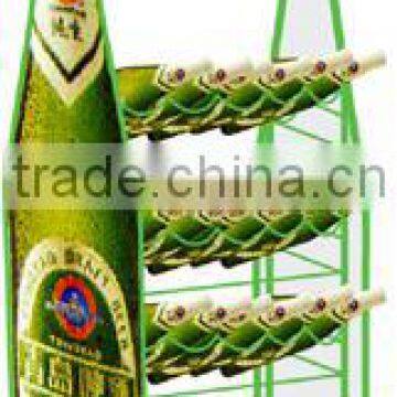 ML-11029 Soft drinks wire displays of Good Quality/beer iron wire displays/metal displays for beer