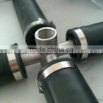 Tubular air diffuser for waste water treatment