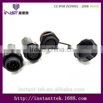 INST 8pins IP68 waterproof connector