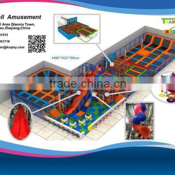 China Manfacturer Factory Direct Sale Trampoline Park Indoor Amusement Indoor Trampoline Park photo-2