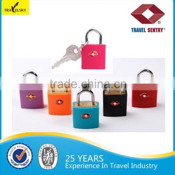 13002 Padlock with 2 keys TSA Approved Travel Key Brass Padlock