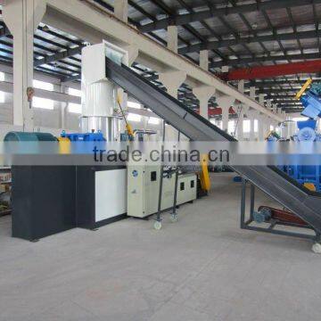 pe pp film granulating machine