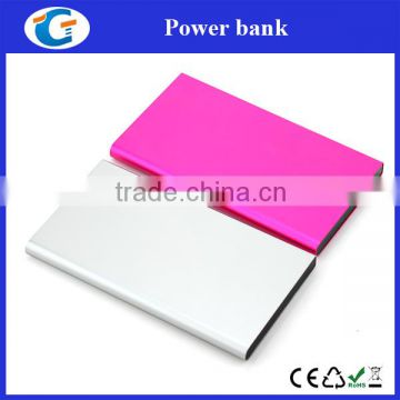 Shenzhen 4000mAh Compact Metallic USB Power Bank