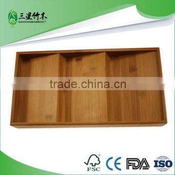 wholesale bamboo corner spice rack drawer