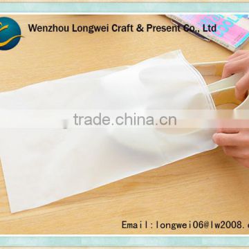 clear shoe storage laminating pouch/sterilization pouch/pouch packing machine