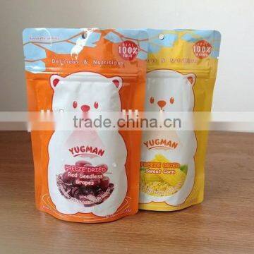 Custom plastic packing bag for dried fruit/food plastic bag