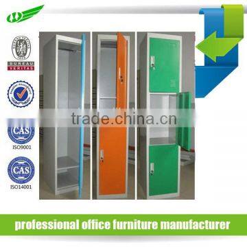 3 doors cheap metal storage cabinet,metal clothes locker,steel locker cabinet