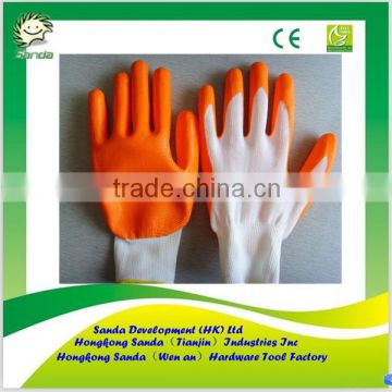 nitrile coating gloves