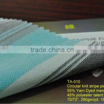Cooling Polyester Mercerized Cotton Circular Knit Clothing Fabric photo-3