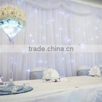 Chiffon backdrop with satin back(YHB#01)