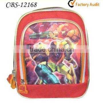 2015 Red popular school bag for boys