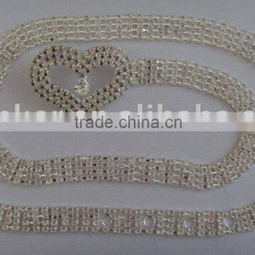 Rhinestone Alloy Belt