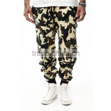 custom camo sublimation jogger pants