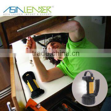 Powered by 3*AA Battery Multifunction Adjustable Cordless Spotlight