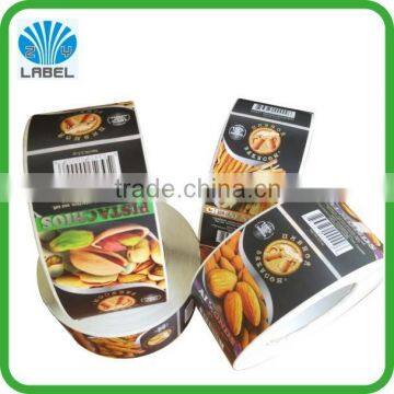 Custom Food Roll Label