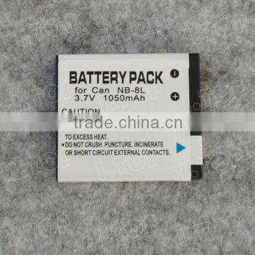 High Quality Digital camera battery NB-8L for Canon PowerShot A3200 A3300 IS