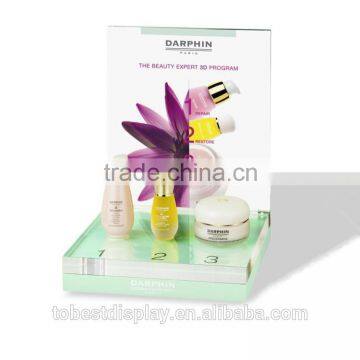 Skin repair face cream display, damaged skin repair cream display stand