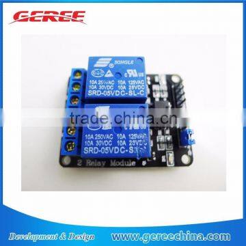 5V Relay Module 2 Channel Relay Module Low Level Trigger Shield photo-2