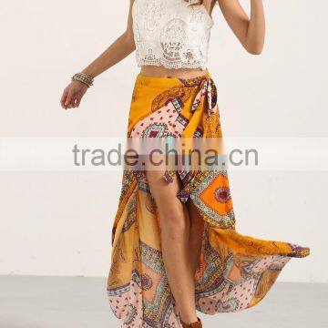 Muslim Long Skirt,Casual Women Skirt photo-3