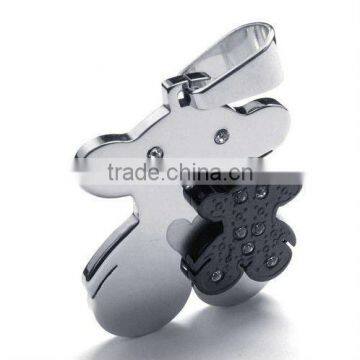 2012 lovely bear shape animal pendant