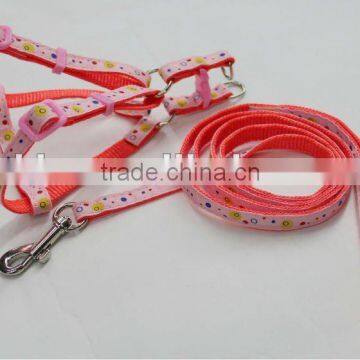 Reflective Playester Dog Harness and Leash Pattern