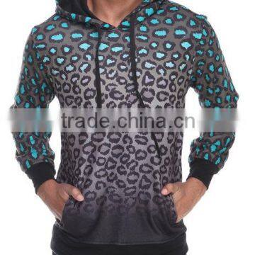 Leopard Pullover Fleece Sweatshirt custom hoodie