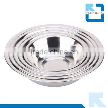 Stainless steel mixing bowl & soup bowl