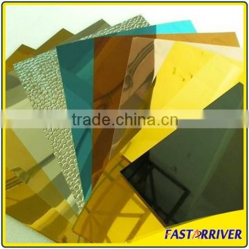 1100 1050 1060 alloy 1.5mm thickness film coated aluminum mirror sheet