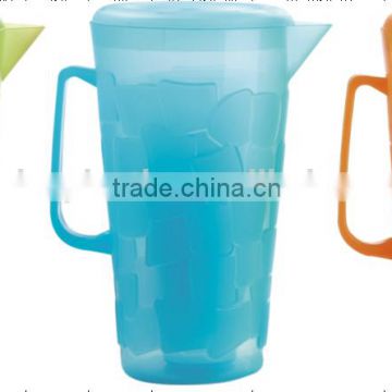 BPA Free 2.2L Plastic Juice Pitcher with 4 Cup Set